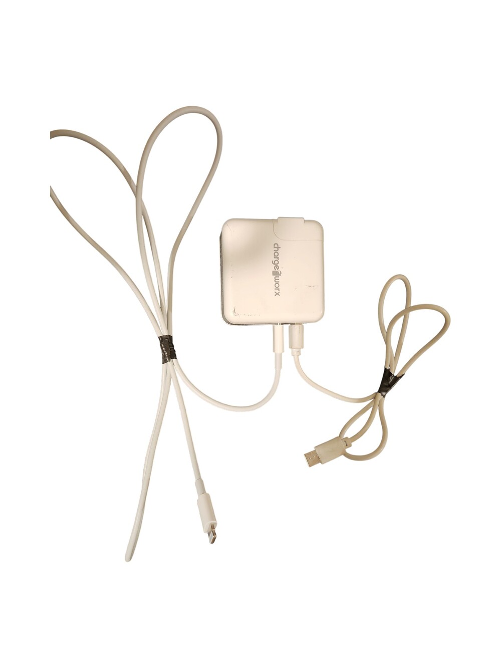 Chargeworx Multi-Port USB Wall Charger Bundle with 1 3.5ft USB to Lightning & 1